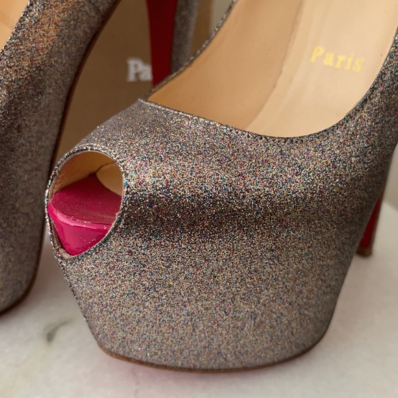 Christian Louboutin Highness 160mm Glitter - Picture 3 of 11
